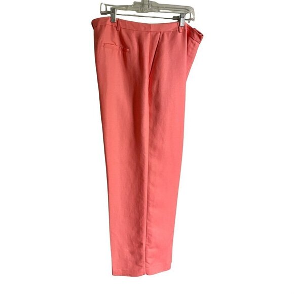 Emma James Linen Blend Trouser Pants Size Petite 16 - Picture 2 of 6
